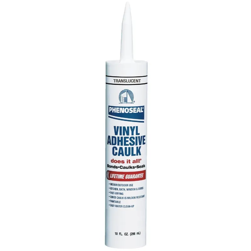 DAP 00006 Phenoseal 10 Oz. Translucent Vinyl Adhesive Caulk