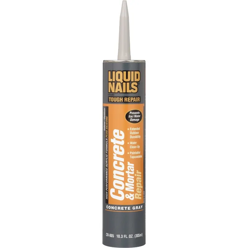 Liquid Nails CR-805 Latex 10.3 Oz Concrete Gray Concrete Sealant