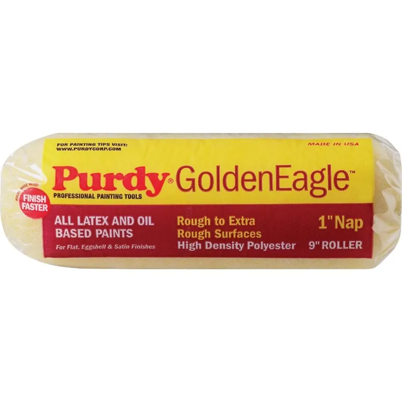 Purdy 144608095 Golden Eagle 9 In. x 1 In. Knit Fabric Roller Cover