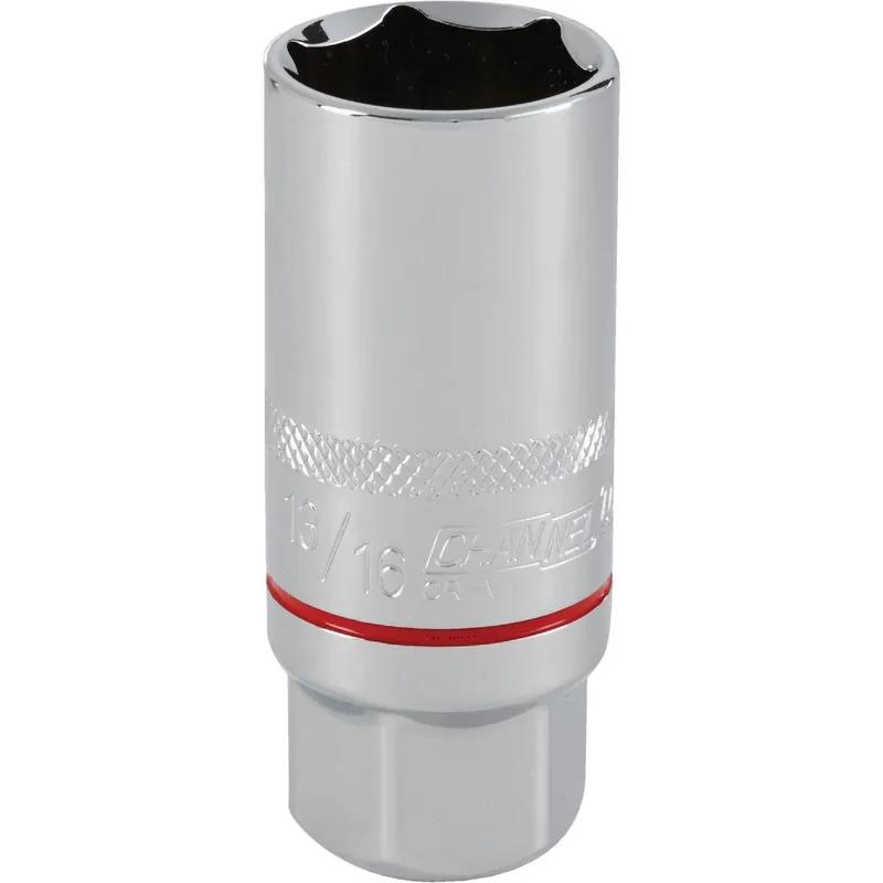 Channellock 305219 3/8 In. Drive 13/16 In. 6-Point Standard Spark Plug Socket