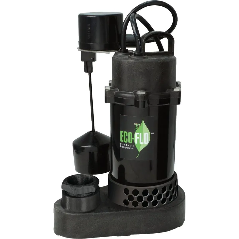 ECO-FLO SPP33V Vertical Switch Submersible Thermoplastic Sump Pump