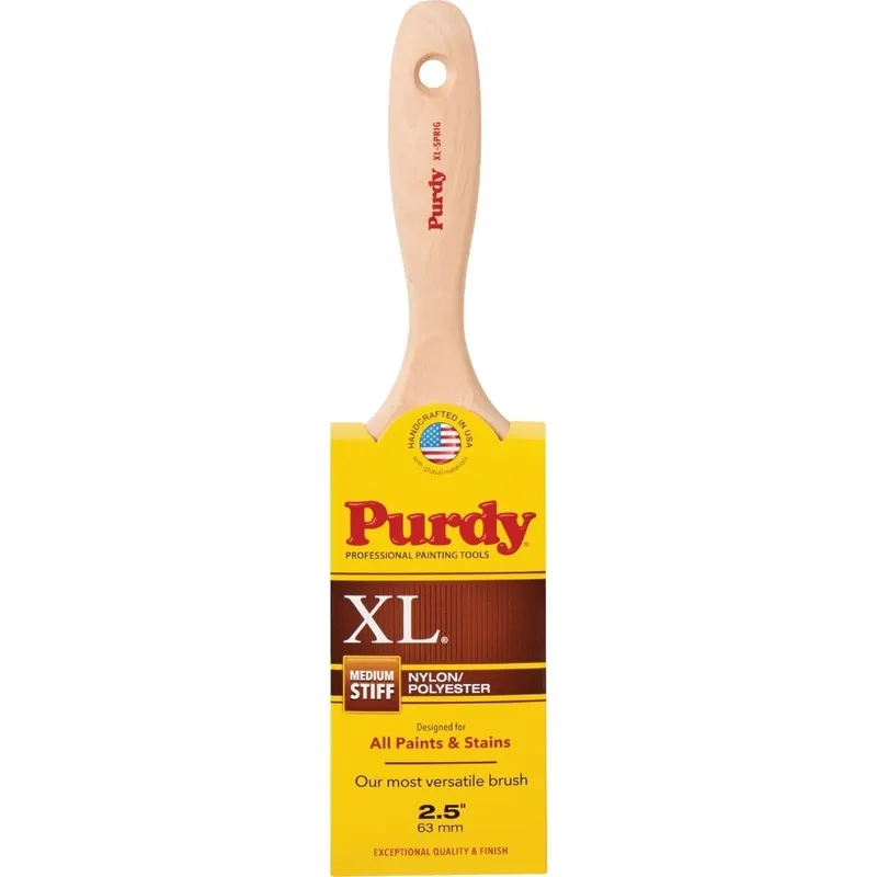Purdy 144380325 XL Sprig 2-1/2 In. Flat Trim Paint Brush