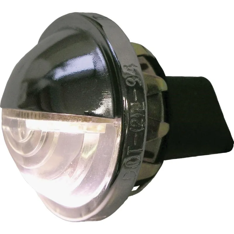 Peterson V298C LED Chrome License Plate Light