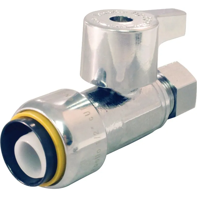 Apollo APXPV1238S Quick-Connect Quarter Turn Straight Valve