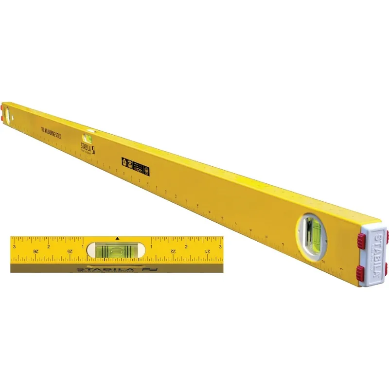 Stabila 29124 Measuring Stick 24 In. Aluminum Box Level