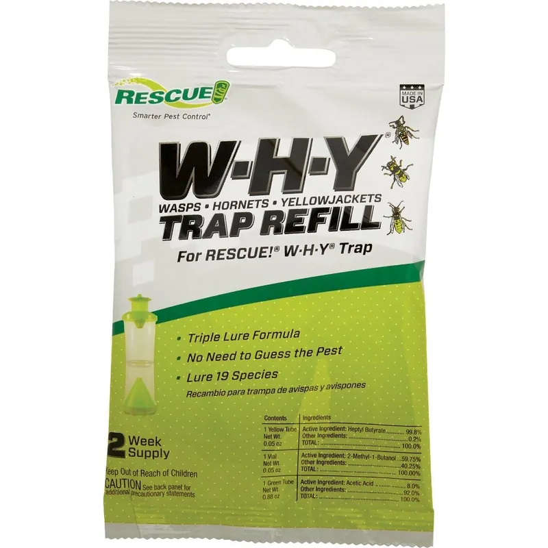 Rescue WHYTA-DB16 Liquid Outdoor Wasp Hornet Yellow Jacket Attractant Kit