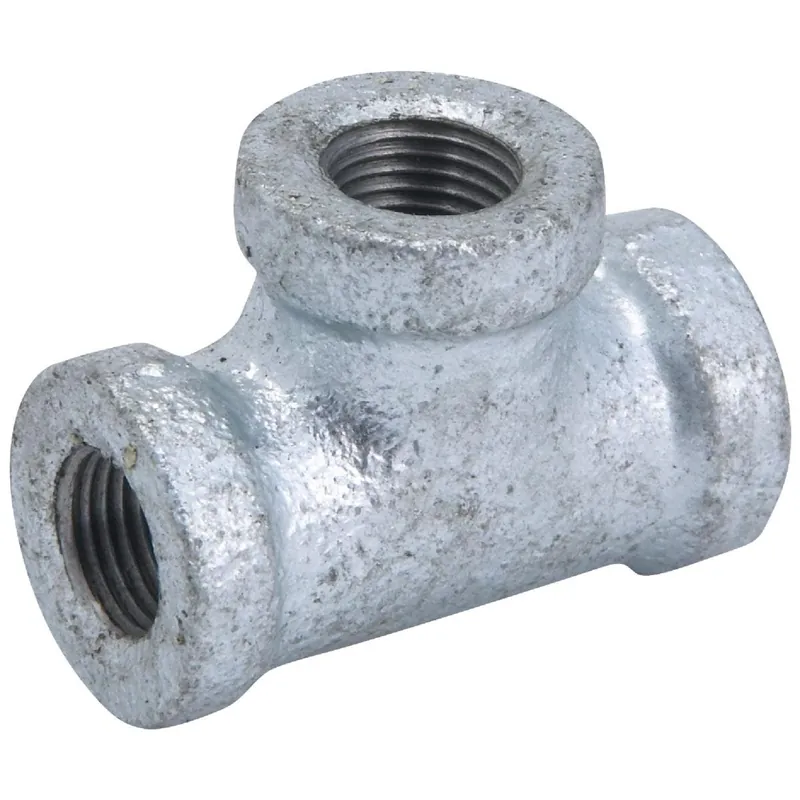 Southland 510-600HC Malleable Iron Galvanized Tee