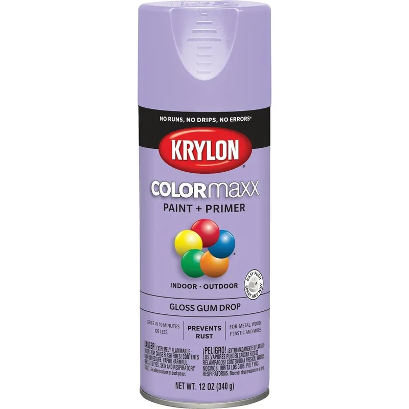 Krylon K05521007 Colormaxx12 Oz. Gloss Spray Paint (Each)