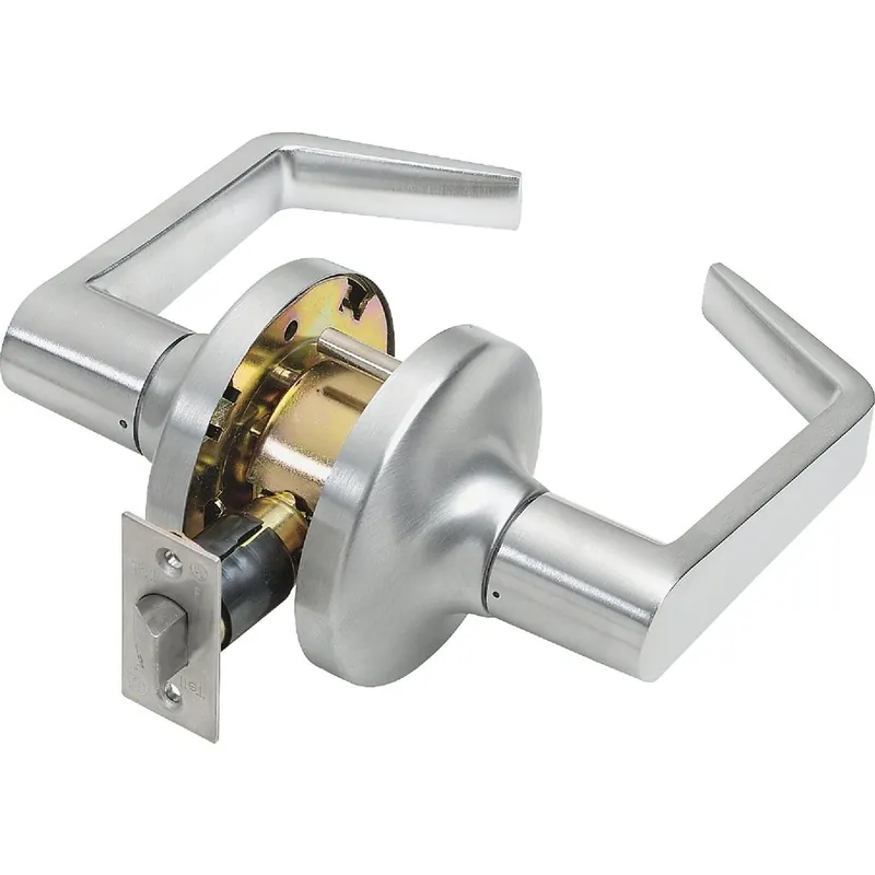Tell CL100013 Satin Chrome Passage Door Lever