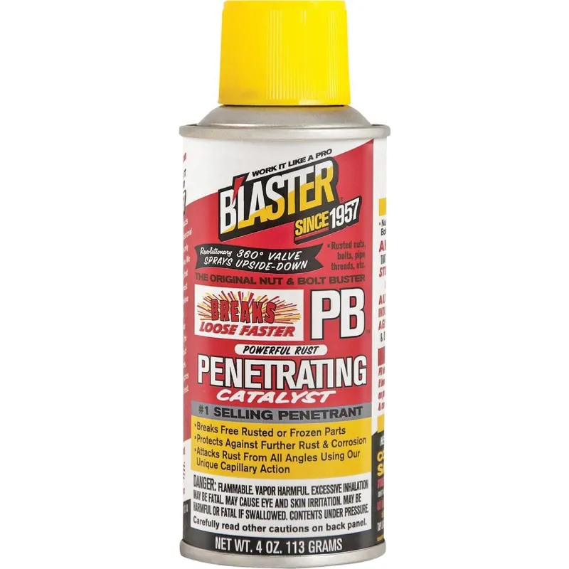 B'Laster PB-TS-B Blaster 4 Oz. Aerosol PB Penetrating Catalyst Penetrant