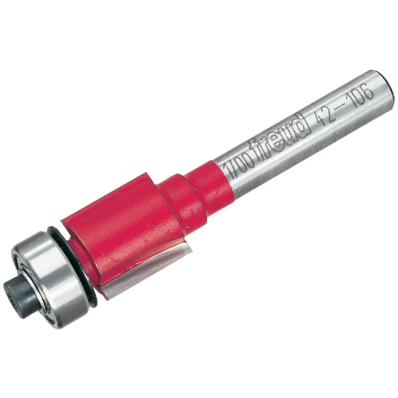 Freud 42-106 FRD42-106 Carbide Tip 1/2 In. 2-Flute Flush Trim Bit