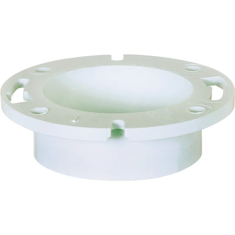 Sioux Chief 886-4P 4 In. Schedule 40 DWV Hub PVC Closet Flange