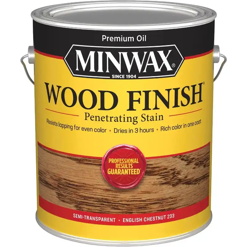 Minwax 710870000 Wood Finish VOC Penetrating Stain English Chestnut 1 Gal.