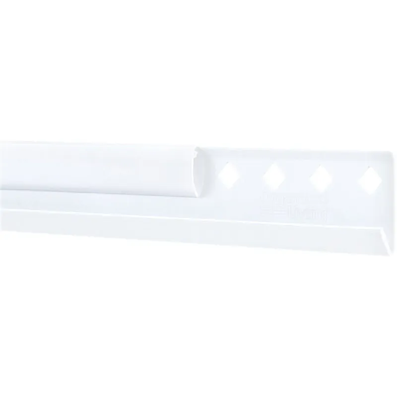 Organized Living 7913452411 FreedomRail 24 In. White Horizontal Hanging Rail with Cover