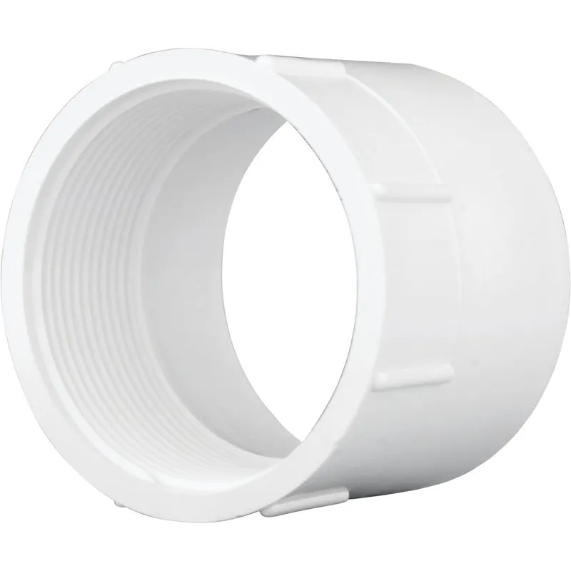 Charlotte Pipe PVC001011200HA Hub x FPT Schedule 40 DWV PVC Adapter