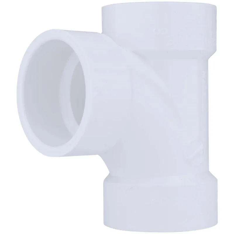 Charlotte Pipe PVC004000600HA 1-1/4 In. Schedule 40 Sanitary PVC Tee