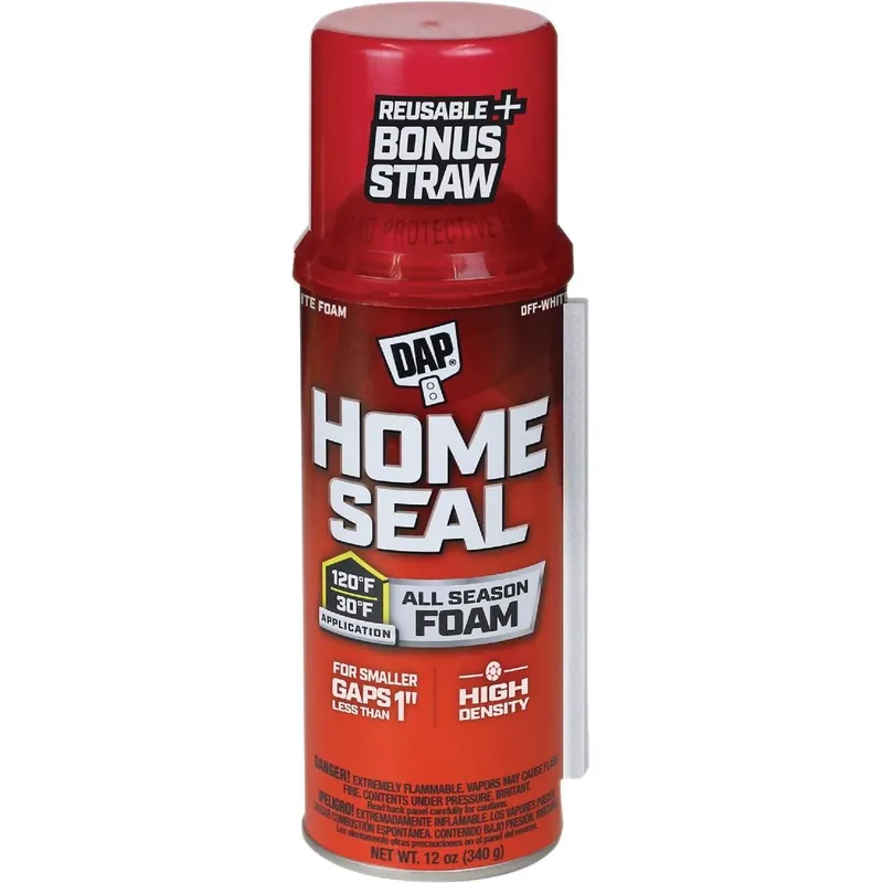 DAP 7565000082 Home Seal 12 Oz Minimum Expanding Foam Sealant