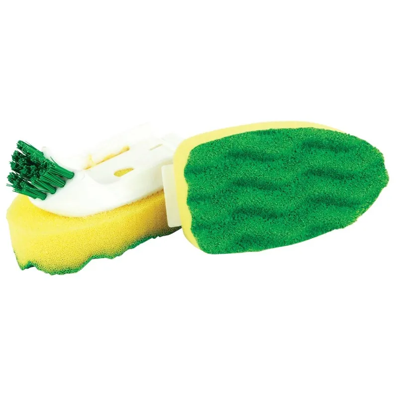 Libman 1137 Sponge Soap Dispensing Brush Refill With Scraper