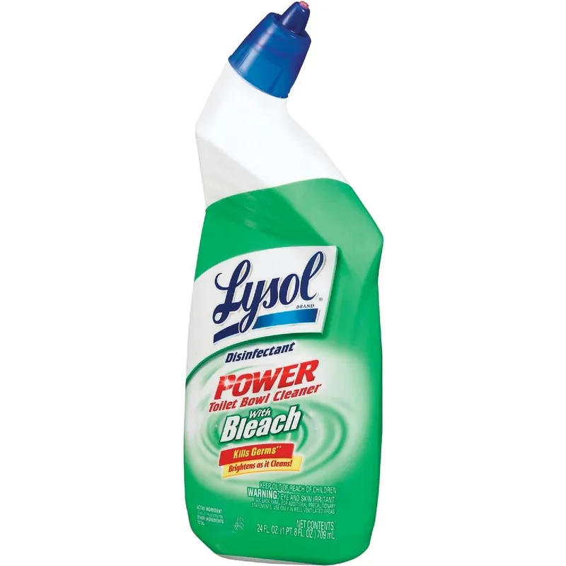 Lysol 75055 Toilet Bowl Cleaner with Bleach 24 Oz.