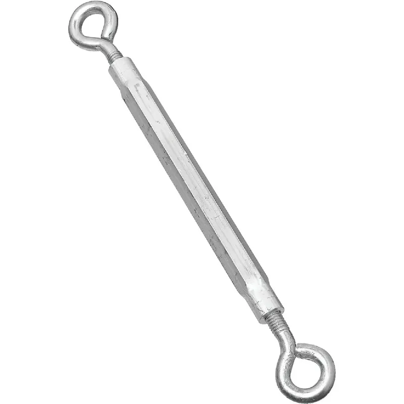 National N221770 3/8 In. x 16 In. Zinc Eye & Eye Turnbuckle
