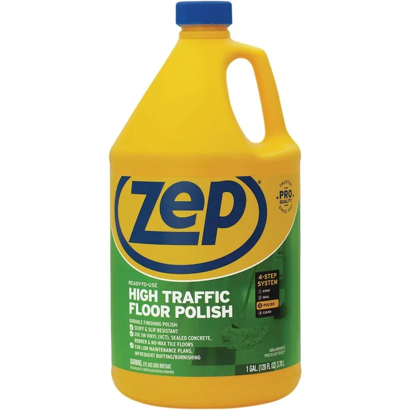 Zep ZUHTFF128 High Traffic Floor Polish Power Each