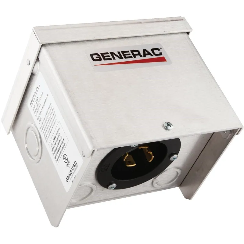 Generac 6343 30A Outdoor Generator Power Inlet Box