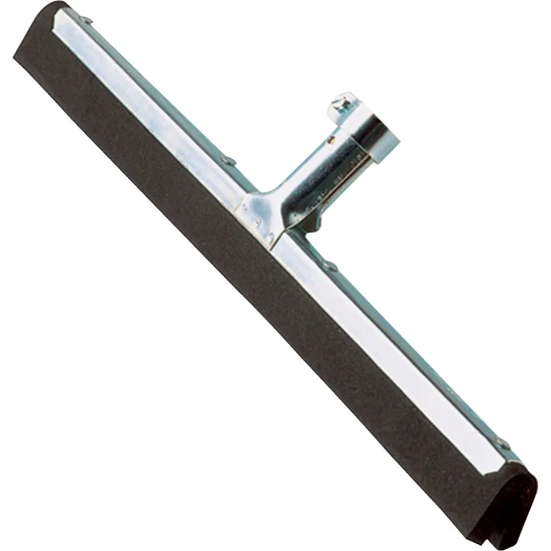 Ettore 61022 Wipe'n Dry 22 In. Straight Rubber Floor Squeegee