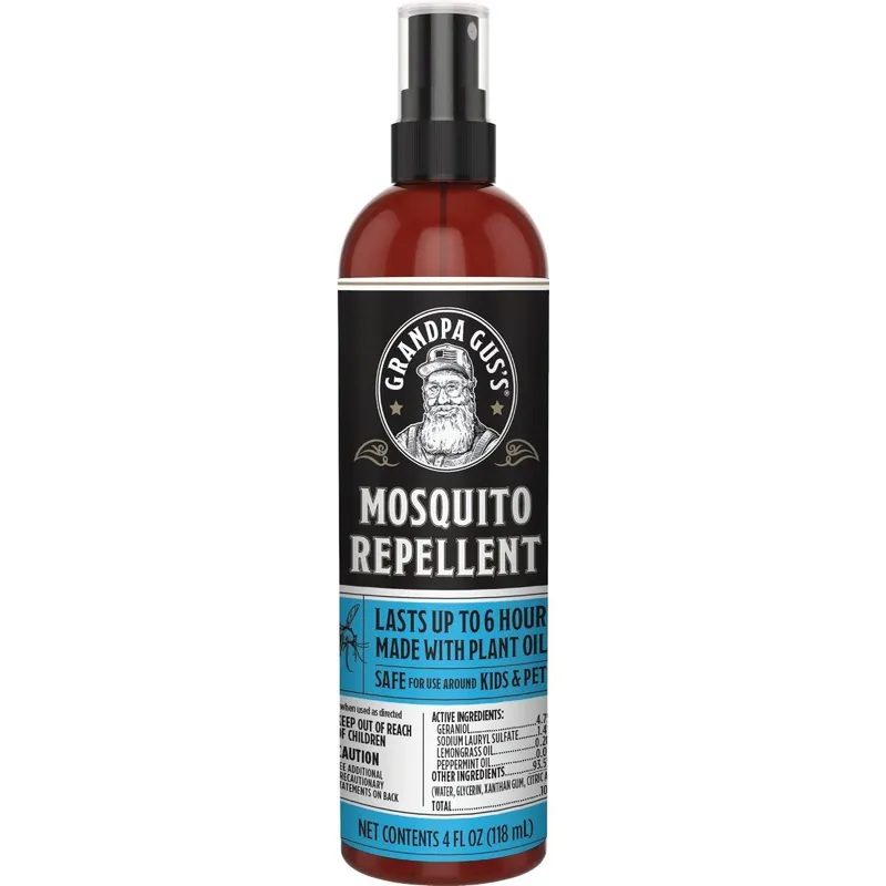 Grandpa Gus GMQ-4-12 Mosquito Repellent Pump Spray 4 Oz.