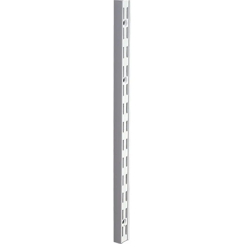 Knape & Vogt 82 TI 63 Titanium Steel Heavy-Duty Double-Slot Shelf Standard