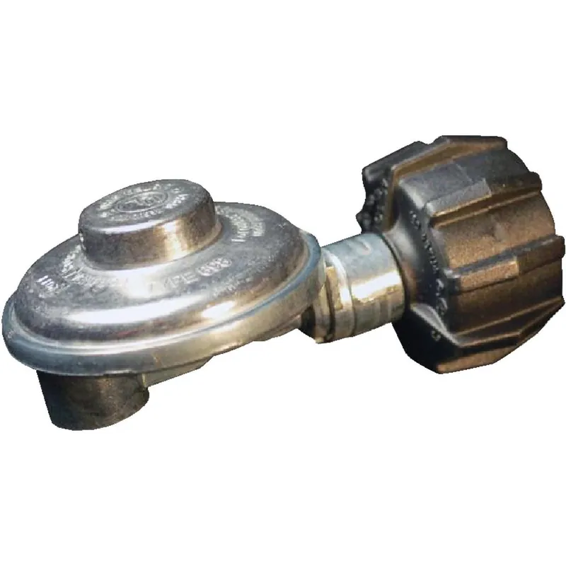Mr Heater F273761 3/8 In. FPT x Coupling Nut Low Pressure 90 Deg Angle LP Low-Pressure Regulator