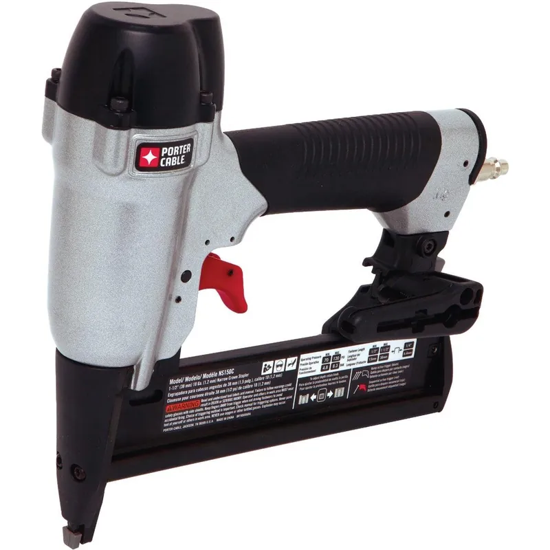 Porter Cable NS150C 18-Gauge 1/4-In. Crown 1-1/2 In. Finish Stapler Kit