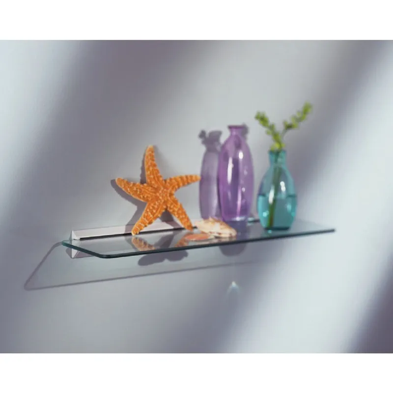Knape & Vogt 89 WH 10618 Shelf-Made Clear Glass Shelf