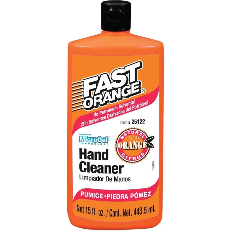 Permatex 25122 Fast Orange Pumice Citrus Hand Cleaner 15 Oz