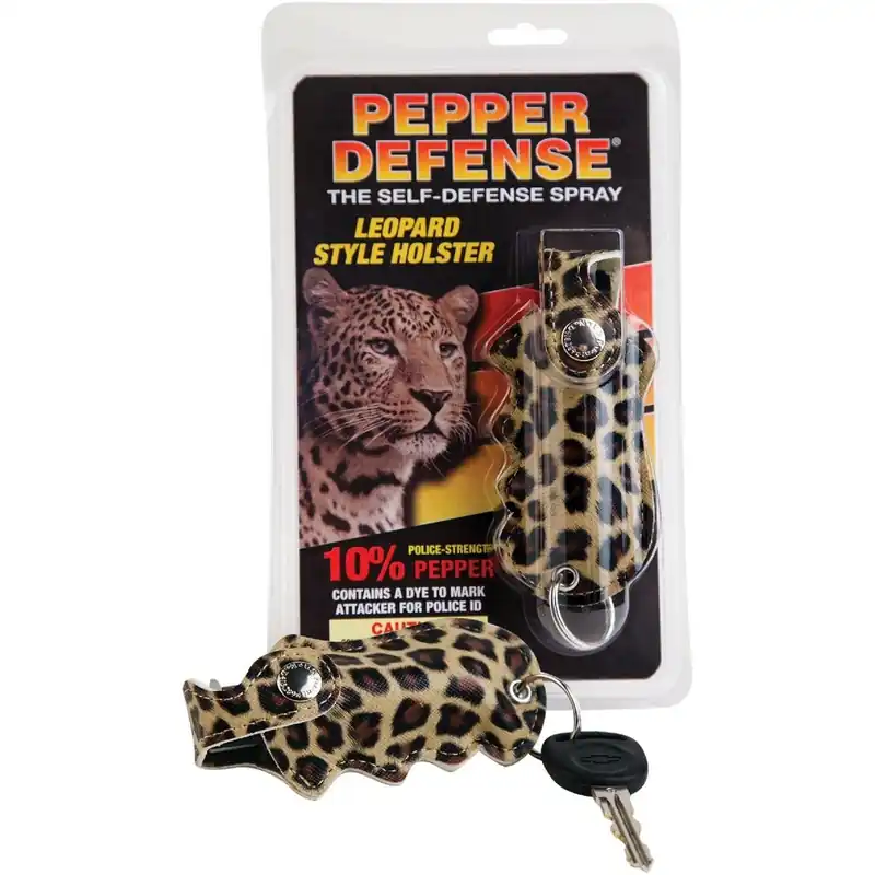 Pepper Defense PD-2L Leopard Self-Defense Spray 10% Pepper .5 oz