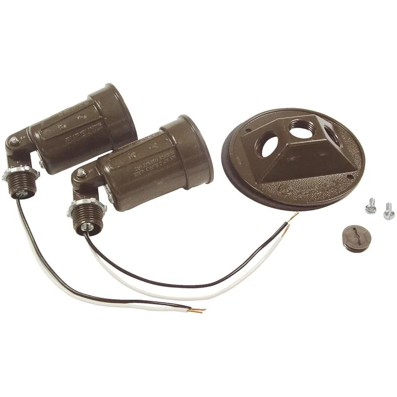 Bell 5625-7 HUB5625-7 150W Outdoor Lampholder with Cover