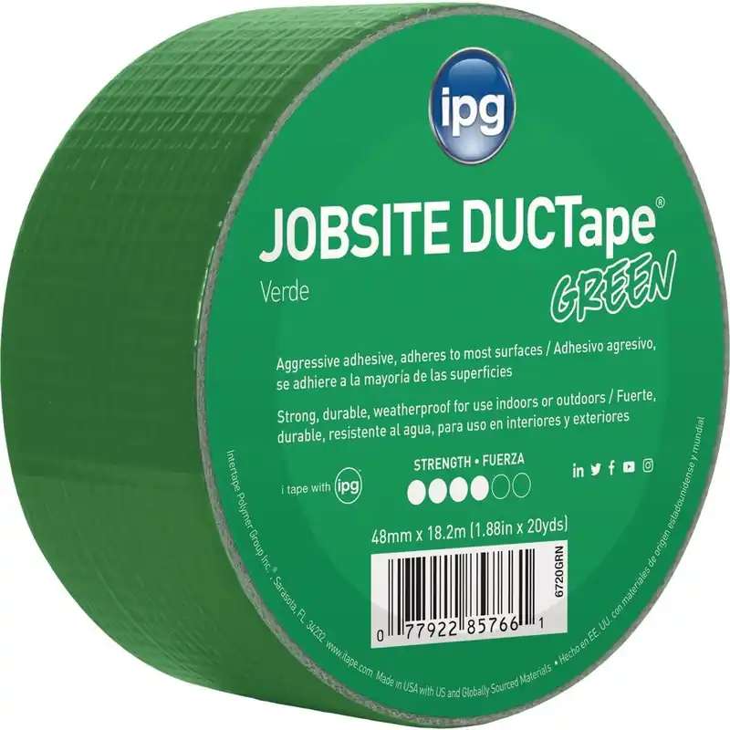 Intertape 6720GRN DUCTape 1.88 In. x 20 Yd. General Purpose Duct Tape