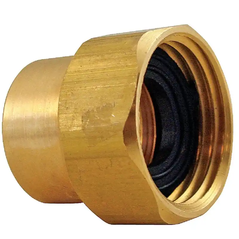Anderson Metals 737482-1208 FHT x FIP Brass Adapter