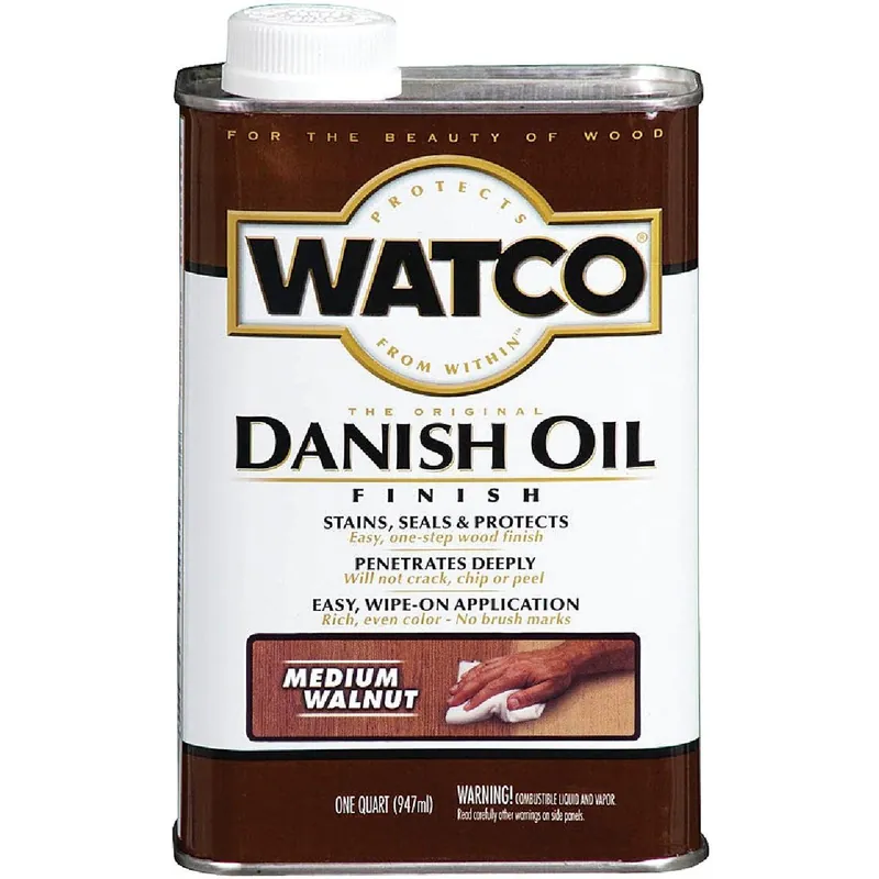 Watco A65941 Danish 1 Qt. Medium Walnut Finish