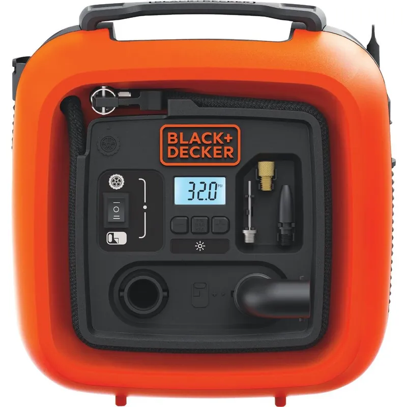Black & Decker BDINF12C Air Station 12-Volt 160 psi Portable Electric Inflator