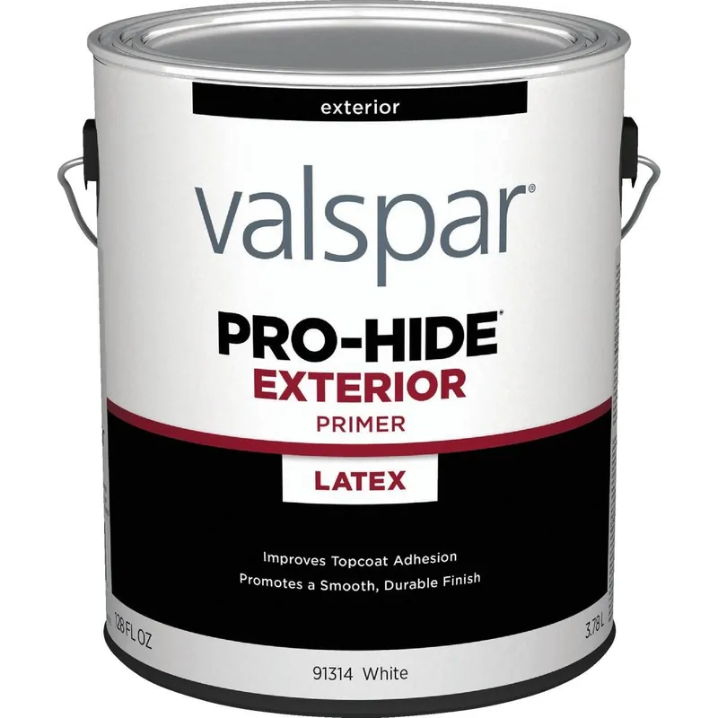 Valspar 028.0091314.007 Pro-Hide White Exterior Primer & Sealer 1 Gal.