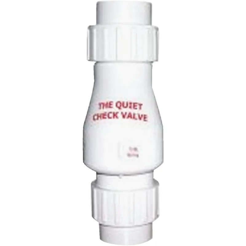 Campbell B-0823-15 1-1/2 In. PVC Spring-Loaded Quiet Check Valve