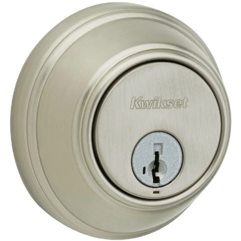 Kwikset 81615RCALRCS Key Control Deadbolt with SmartKey Security Each