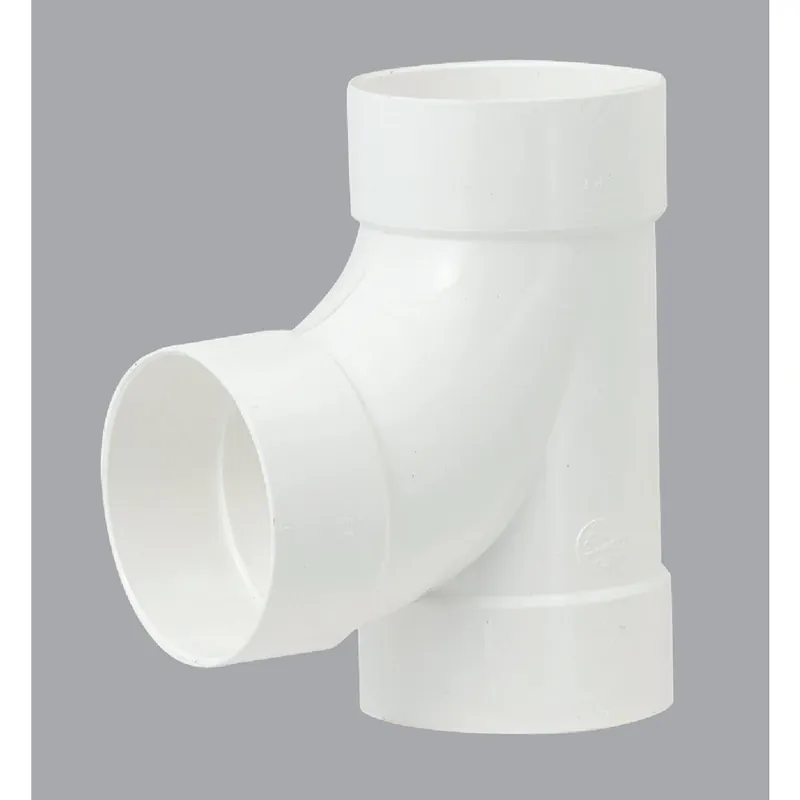 IPEX 414126BC Canplas Sanitary Tee 6 In. PVC Sewer and Drain Tee