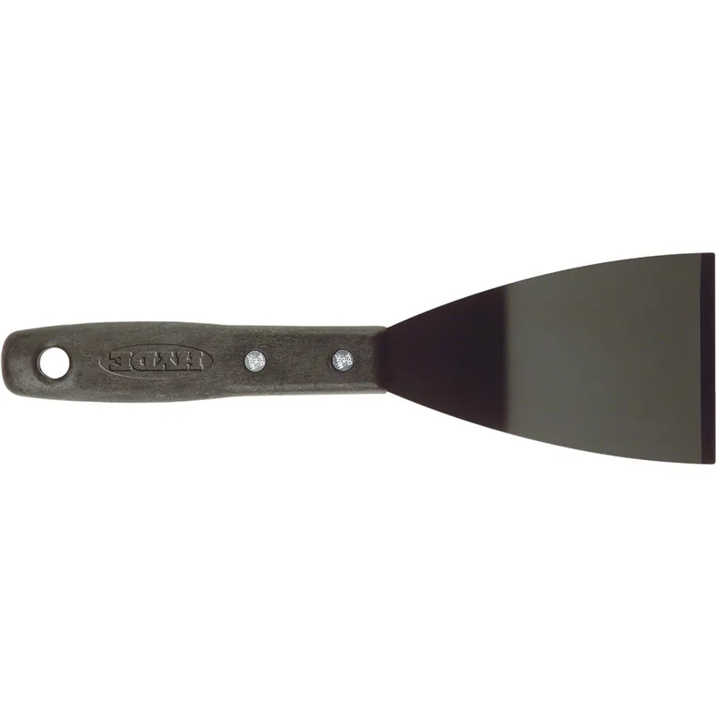 Hyde 12000 3 In. Stiff Heavy Duty Bent Chisel Blade Scraper