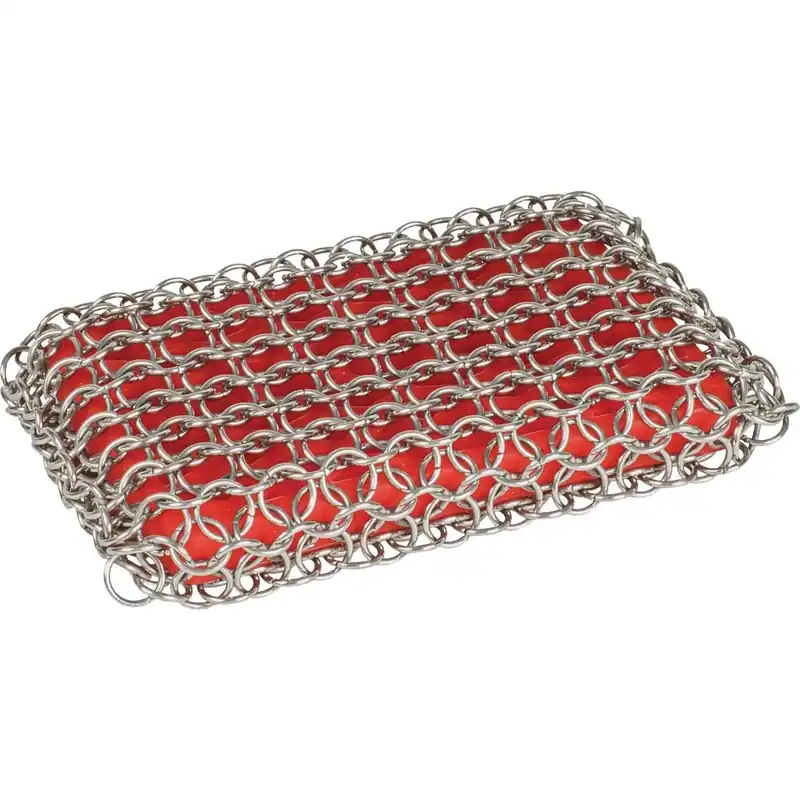Lodge ACM10R41 Stainless Steel Chainmail Scrubber