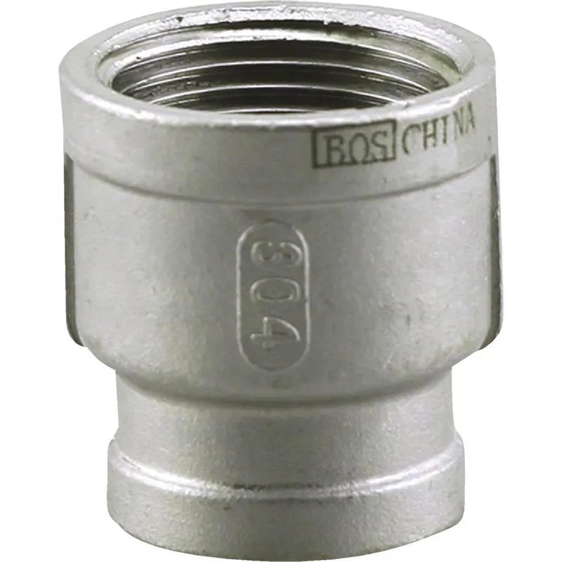 Plumbeze U2-SSRC-1210 1-1/4 In. FIP x 1 In. FIP Stainless Steel Reducing Coupling