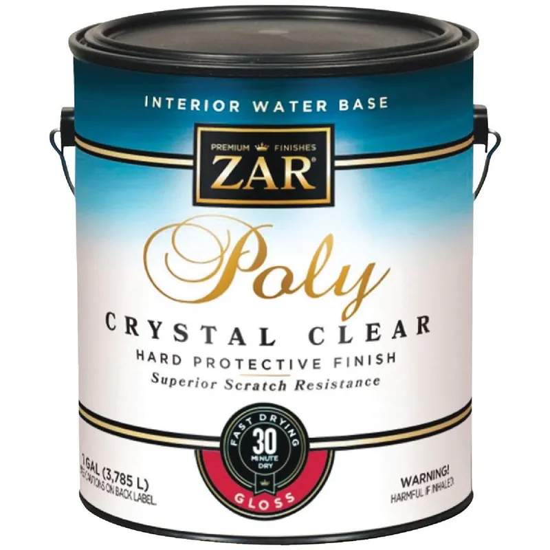 ZAR 32413 Aqua Gloss Water-Based Interior Polyurethane 1 Gal.