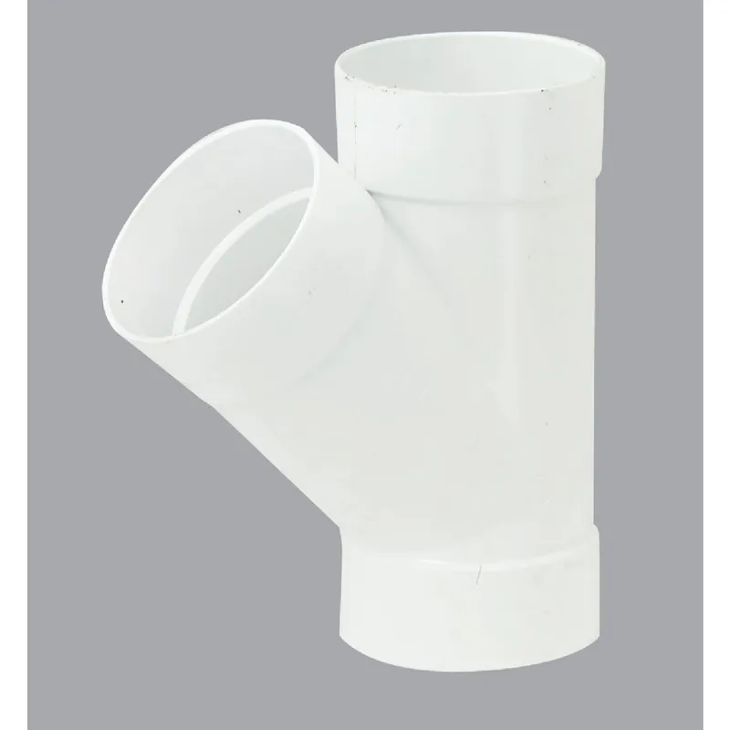 IPEX 414134BC Canplas SDR 35 Hub 4 In. PVC Sewer and Drain Wye