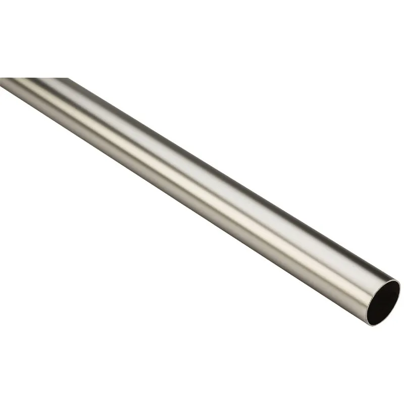 National S822097 Stanley Home Designs 6 Ft. x 1-5/16 In. Cut-to-Length Closet Rod