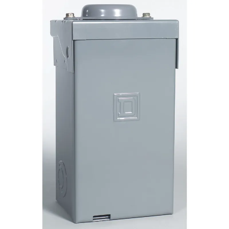 Square D QO2L40RBCP QO 40A 2-Space 2-Circuit Raintight Main Lug Load Center